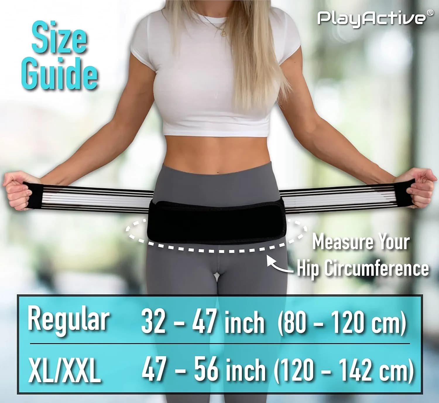 Sacroiliac SI Joint Support Belt Pelvic Alignment Band for Postpartum Recovery & Sciatica