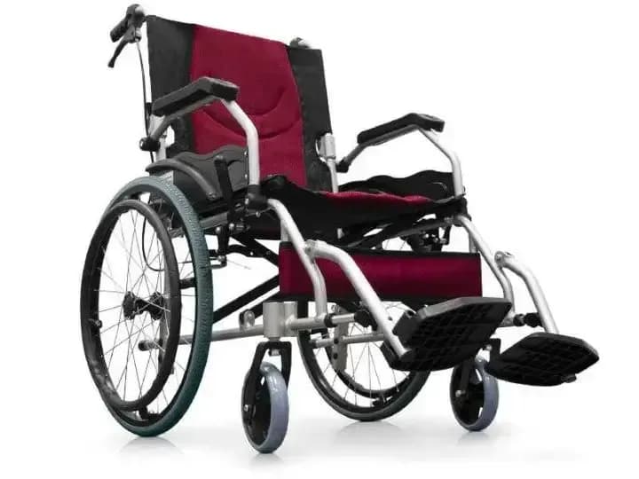 KY-865-20-LAJ Compact Manual Wheelchair – Lightweight & Foldable Mobility Aid for Daily Use, Indoor/Outdoor Travel - Durable & Ergonomic Design