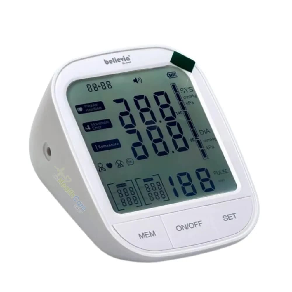 Believia BP-60A Rechargeable Upper Arm Blood Pressure Monitor