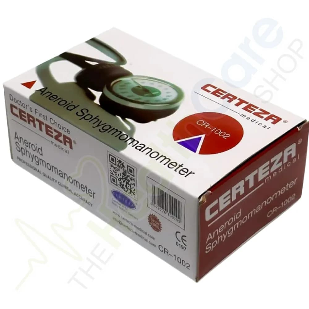 Certeza CR-1002 Aneroid Sphygmomanometer – Manual BP Apparatus