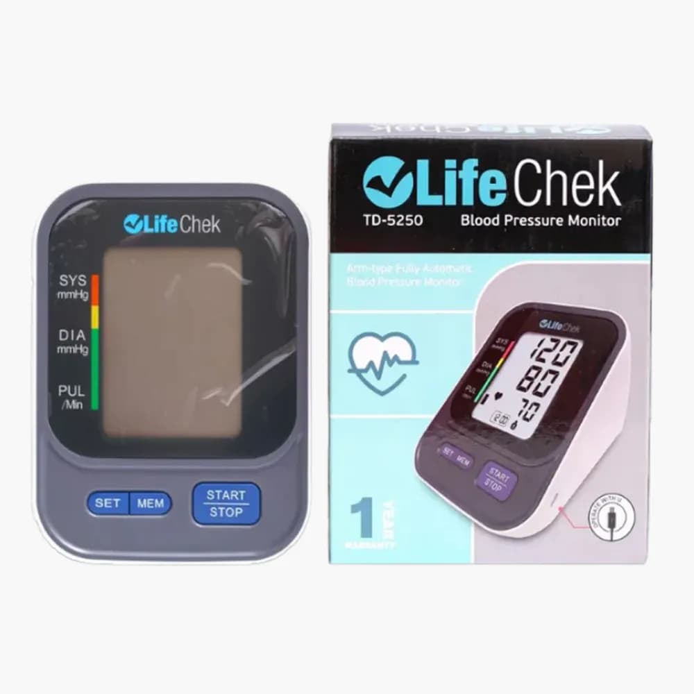 LifeChek TD-5250 Upper Arm Automatic Blood Pressure Monitor