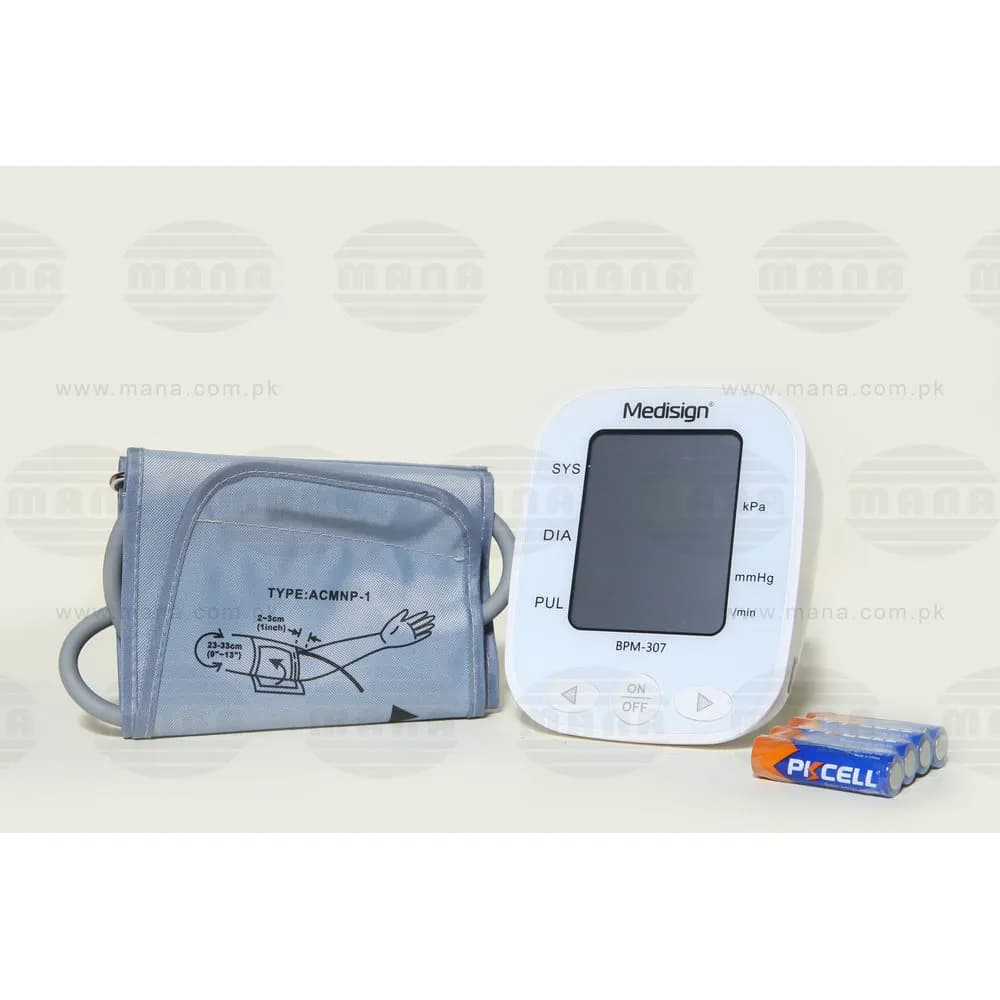 Medisign BPM-307 Digital Upper Arm Blood Pressure Monitor