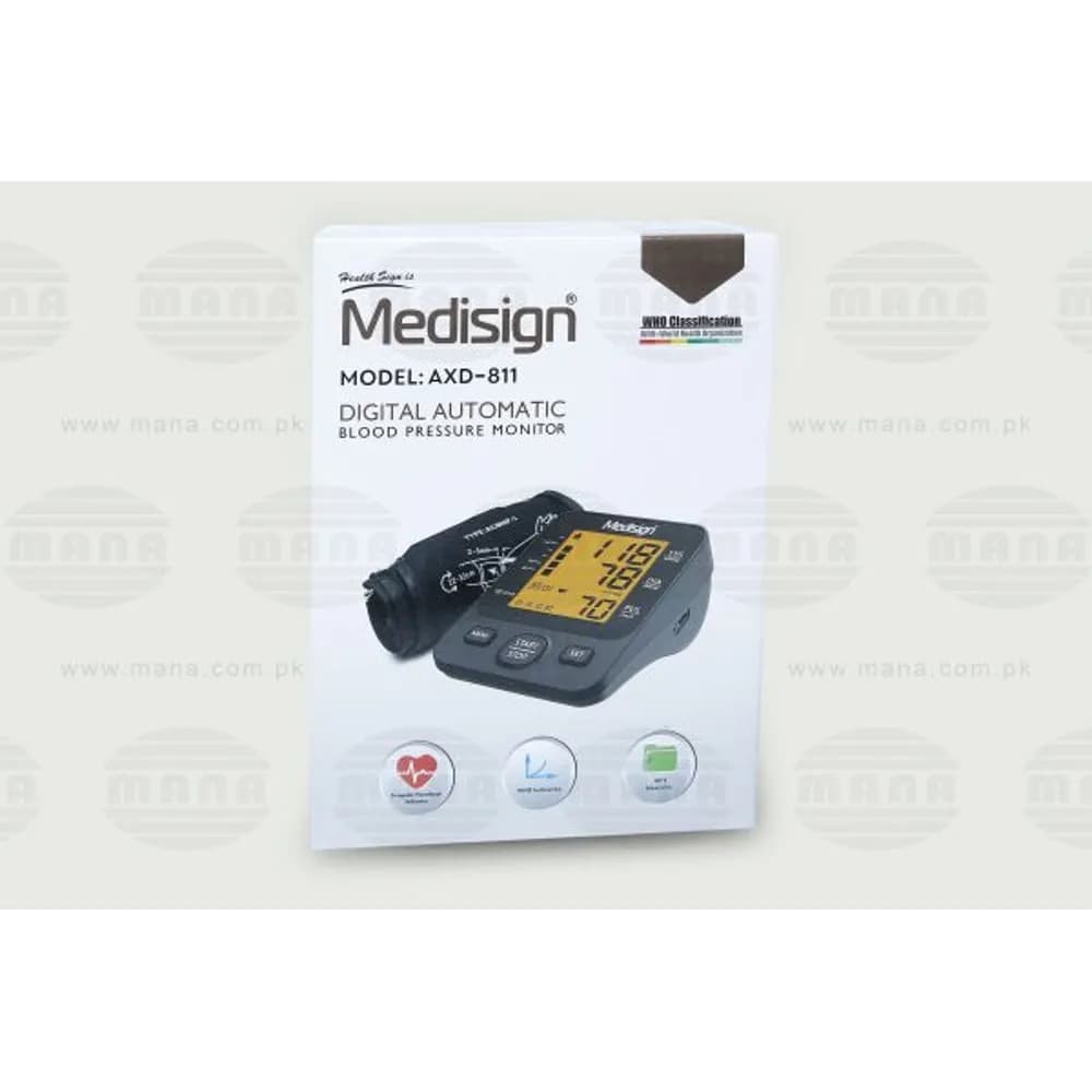 Medisign BPM-811 Digital Blood Pressure Monitor – Dual User