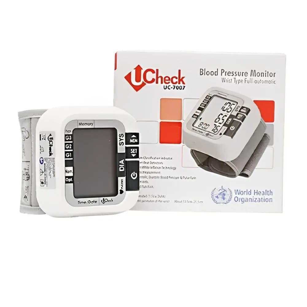 Ucheck UC-7007 Digital Wrist Blood Pressure Monitor
