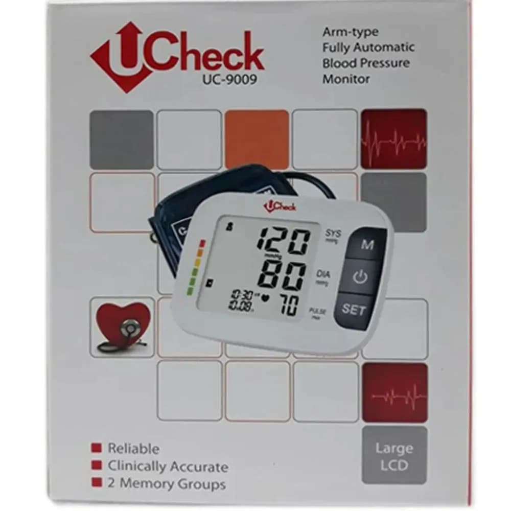 Ucheck UC-9009 Arm Type Fully Automatic Blood Pressure Monitor