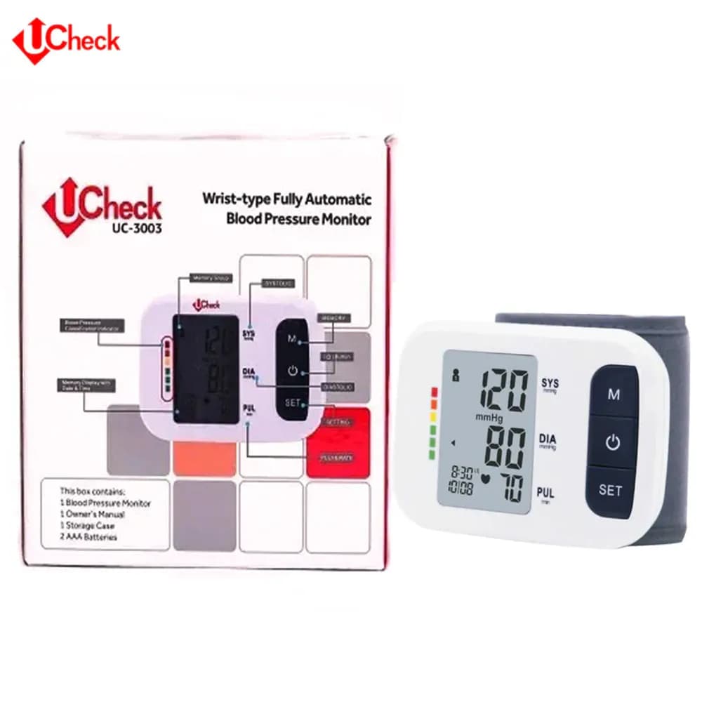 UCheck UC-3003 Wrist Type Blood Pressure Monitor