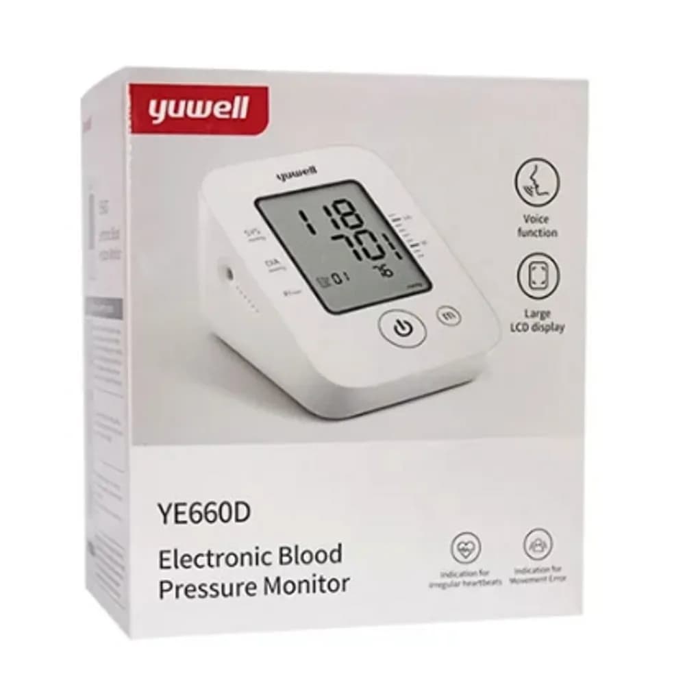 Yuwell YE660E Electronic Upper Arm Blood Pressure Monitor