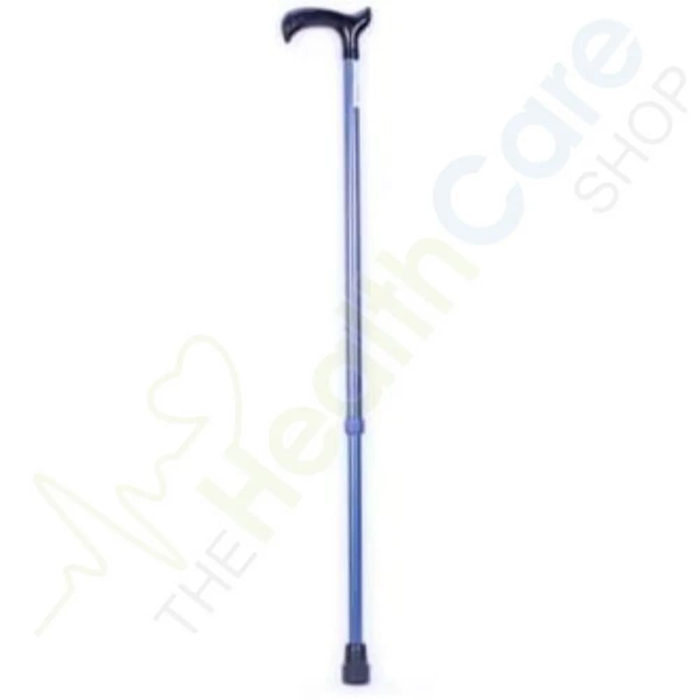 Aluminium Walking Stick DY05929L – Blue, Height 72–94 cm