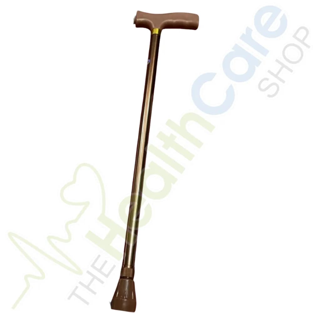 Adjustable Aluminium Walking Stick – Black, Silver or Brown