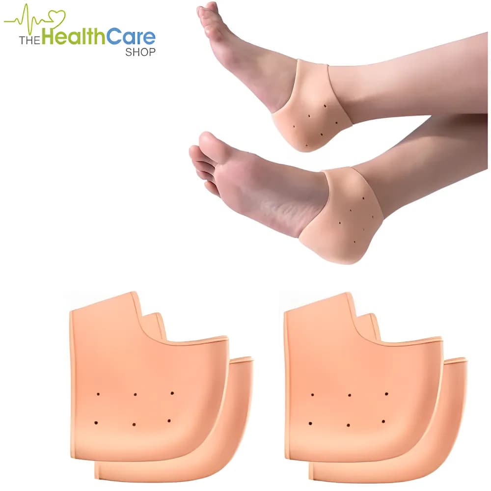 Gel Heel Cushion OM9-012 – Silicone Heel Pads for Heel Pain (Pair)