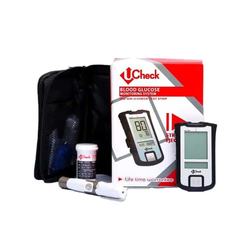 UCheck Blood Glucose Meter Kit – Sugar Test Machine