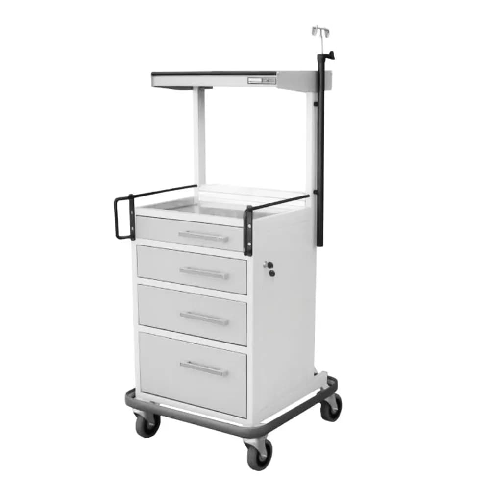Emergency Trolley Crash Cart – Model 4 (Advanced Stainless Steel)