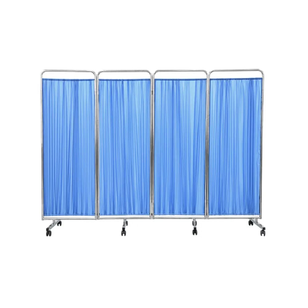 Hospital Bedside Privacy Screen – Folding Medical Partition