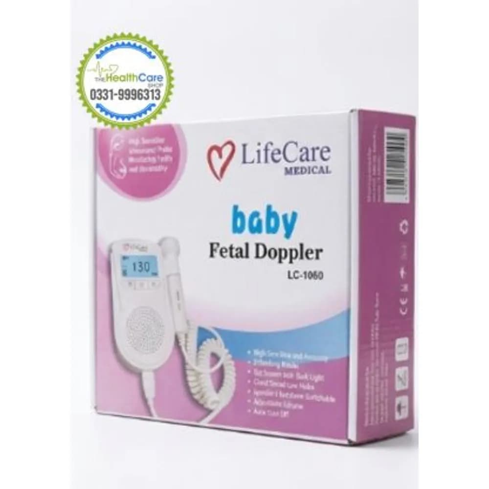 LifeCare LC-1060 Baby Fetal Doppler with Digital Display