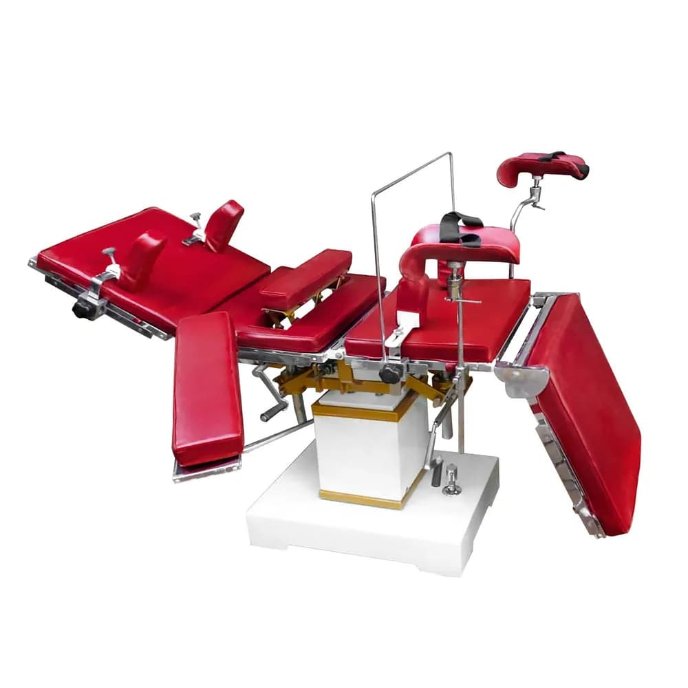 Metal OT Table with Powder-Coated Frame (OT-T-1)