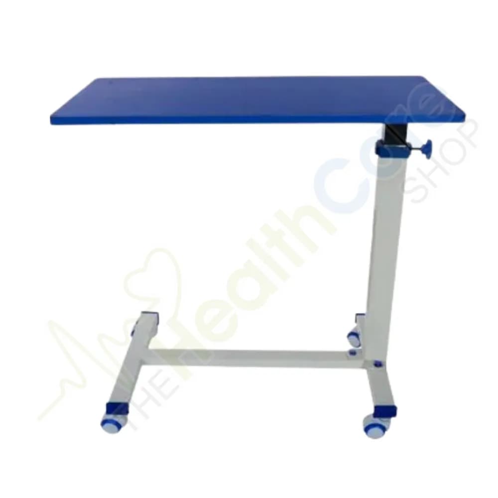 Over Bed Table with Knob Adjustment & Laminated Top (Pakistan Made)