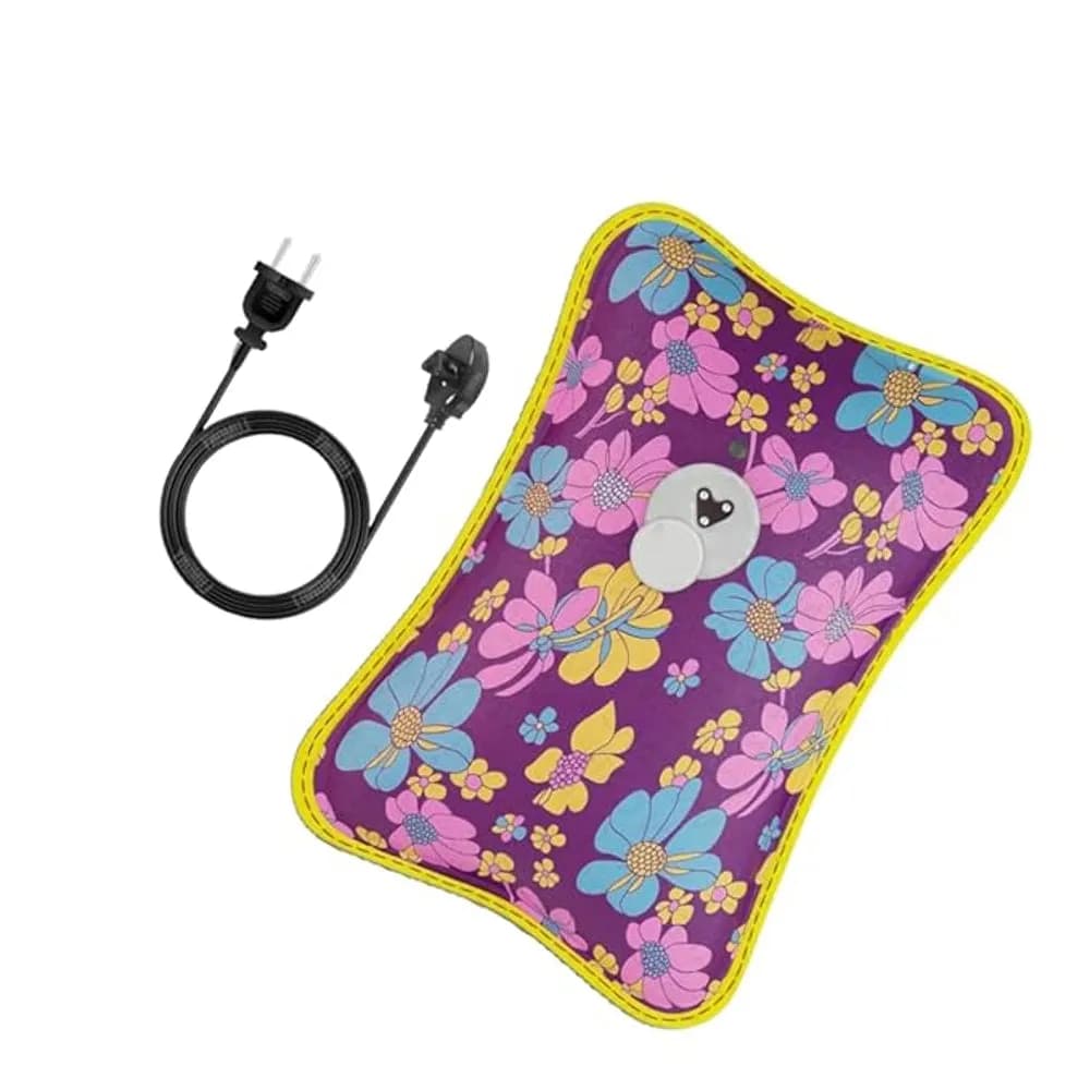 Rechargeable Electric Hot Water Bag – Cordless Heating Pad for Period Cramps & Muscle Pain