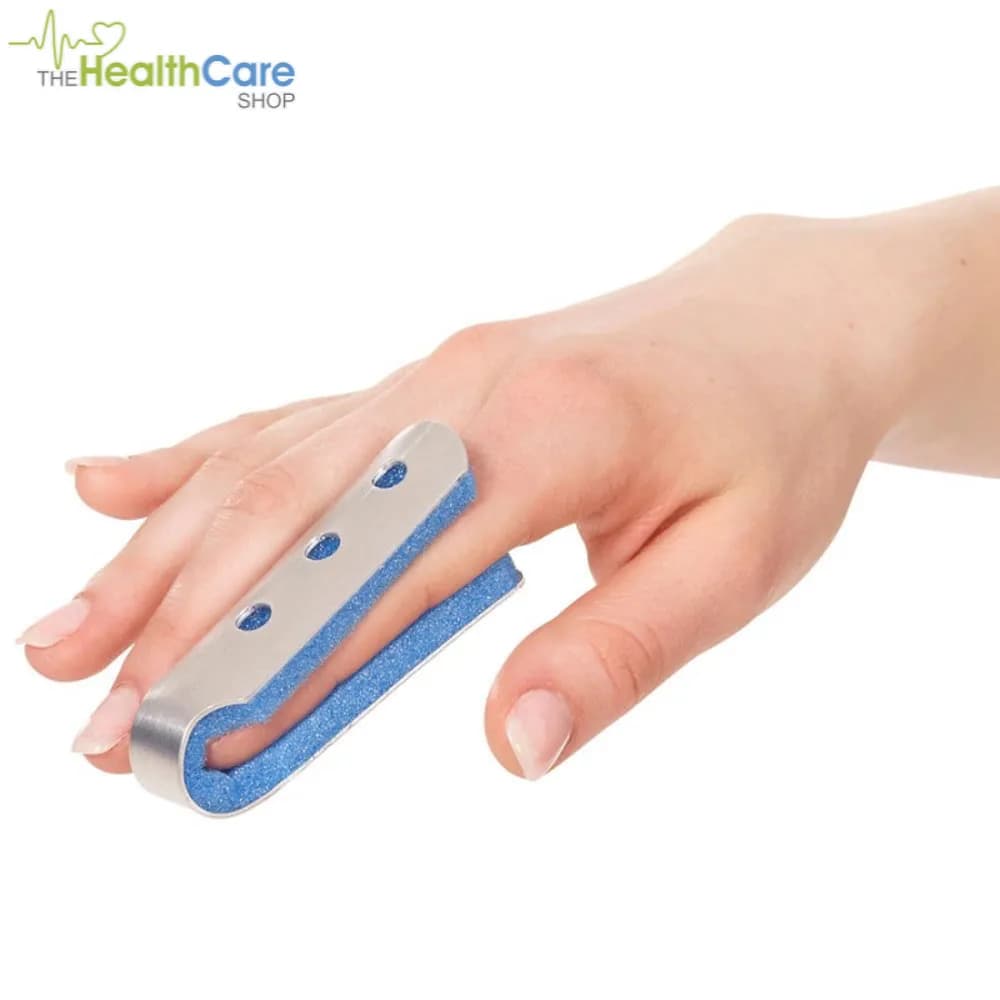 Orthomed Finger Splint OM4-024 – Aluminium Foam Splint for Fractures & Sprains (S–XL)