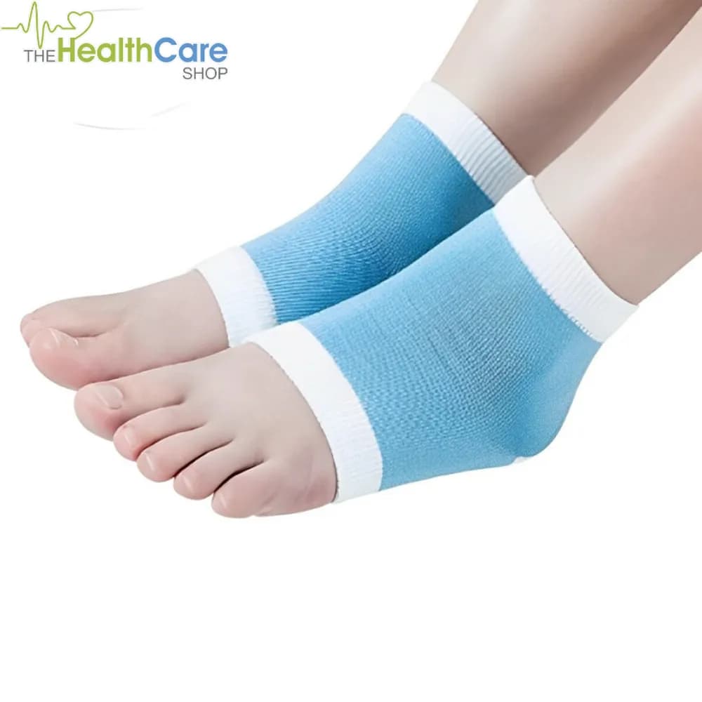 Orthomed Gel Heel Socks OM9-014 – Moisturising Gel Sleeves for Cracked Heels