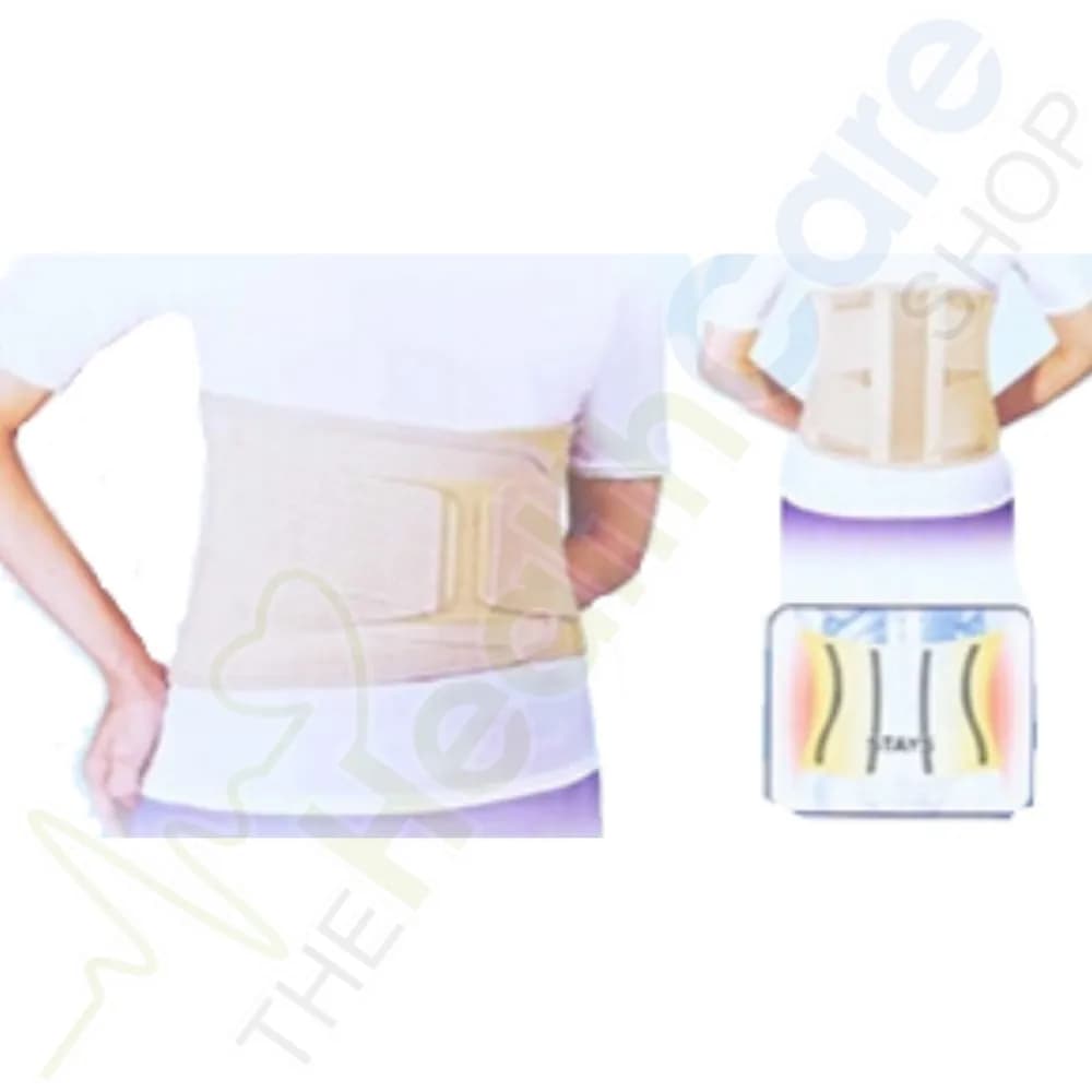 Orthomed Lumbar Support OM5-011 – Adjustable Back Brace for Lower Back Pain (S–XXL)