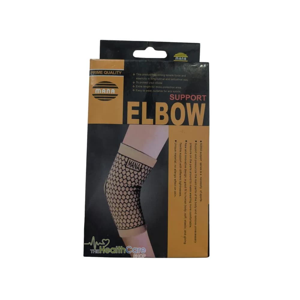 MANA Elbow Support Sleeve – Elastic Compression for Pain Relief & Joint Protection