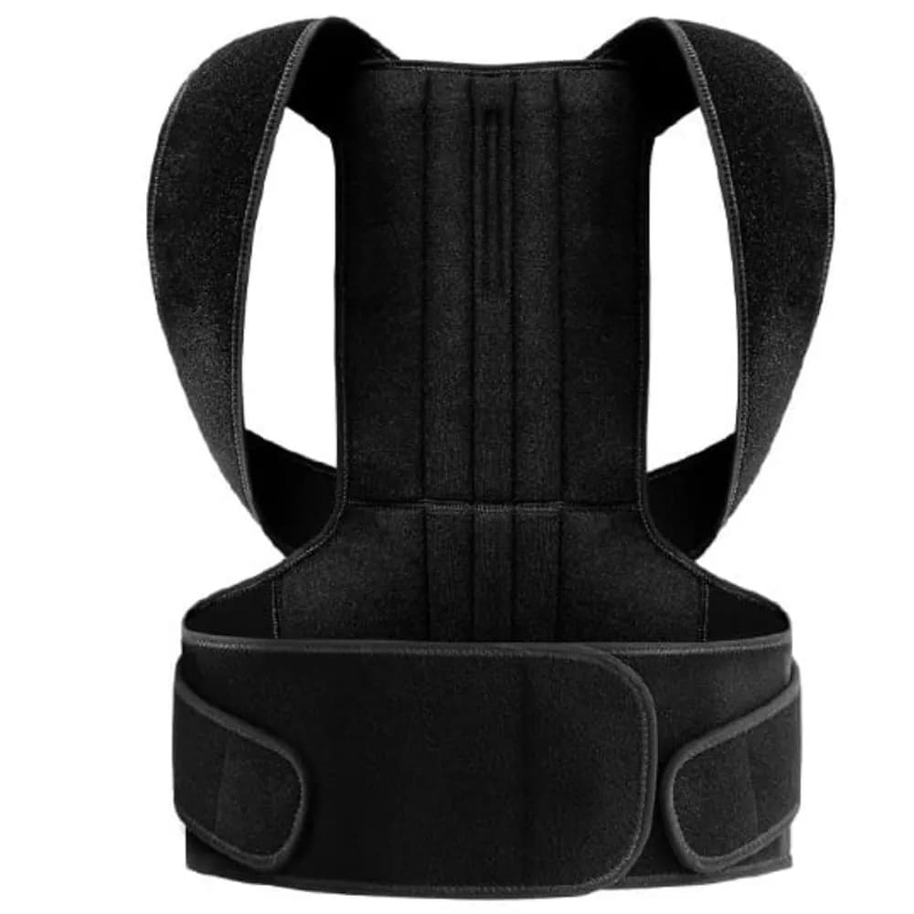 Posture Back Support Brace with Vertical Stays – Adjustable Spine Alignment