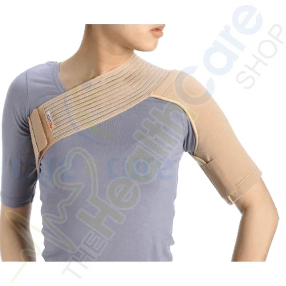 Orthomed Elastic Shoulder Support OM2-002 – Adjustable Compression for Shoulder Pain