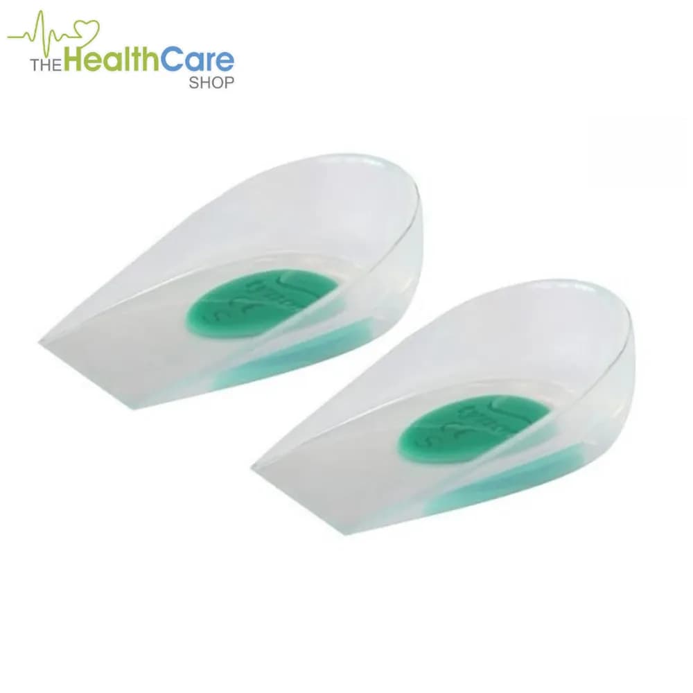 Orthomed Silicone Heel Pads – Medical-Grade Heel Cushions for Plantar Fasciitis (S–XXL)
