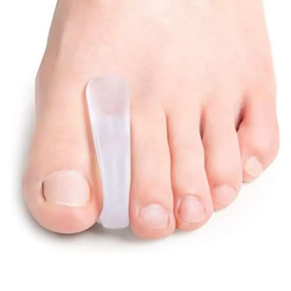 Orthomed Soft Toe Retractor – Gel Toe Separator for Bunions & Overlapping Toes (S, L)