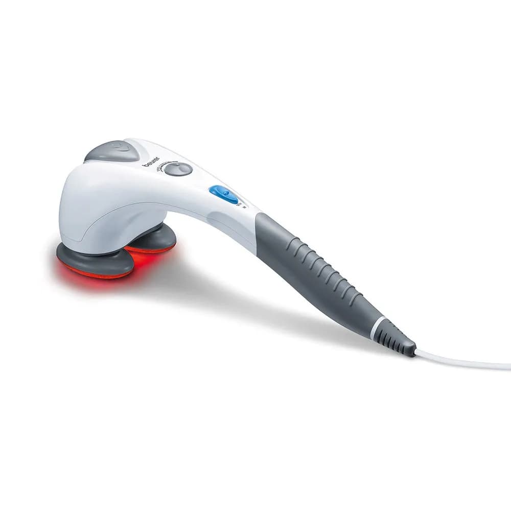 Beurer MG 80 Infrared Tapping Massager – 2 Heads, Infrared Heat, 2 Intensity Levels