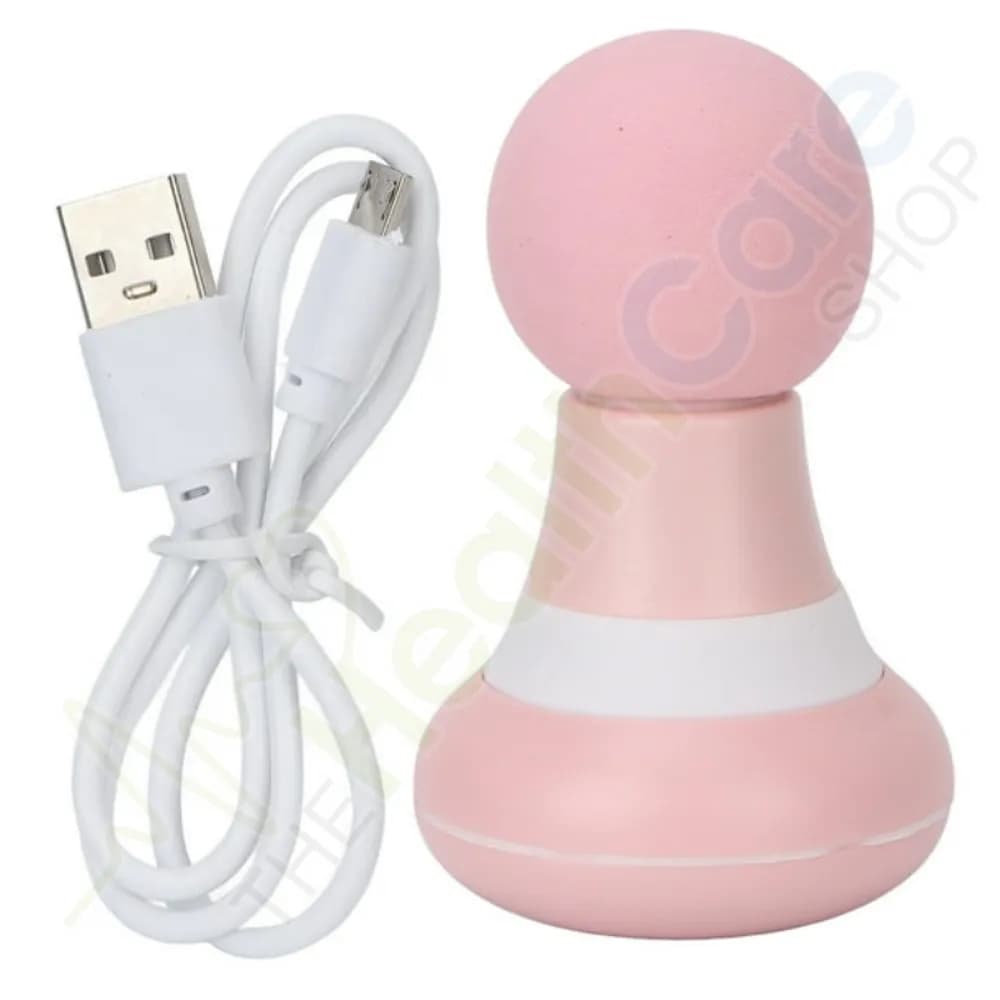 Electric Mini Handheld Massage Gun – 6-Speed Vibration for Fitness & Pain Relief