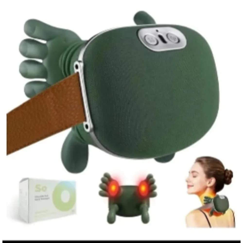 Smart Multi-Node Shoulder & Neck Massager with Soothing Heat