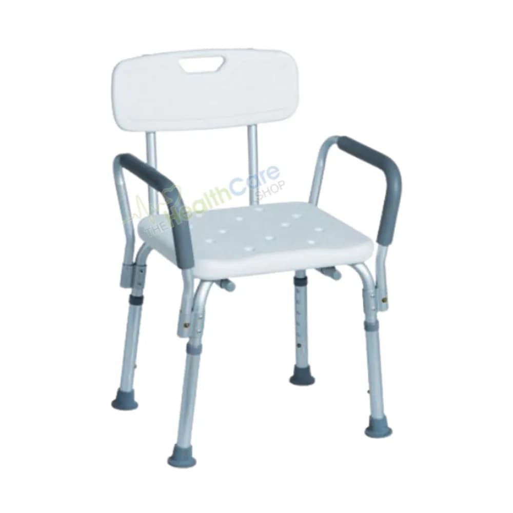 Aluminium Shower Chair 798LQ – Adjustable Height, Non-Slip for Patients & Elderly