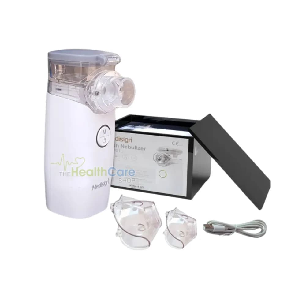 Medisign Mesh Portable Mesh Nebulizer – Silent, Rechargeable, Handheld