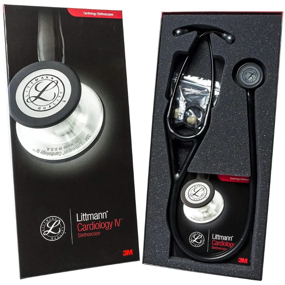 3M Littmann Classic III Monitoring Stethoscope – All Black Edition