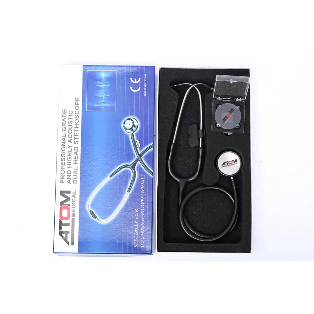 ATOM Deluxe Stethoscope – Premium Acoustics