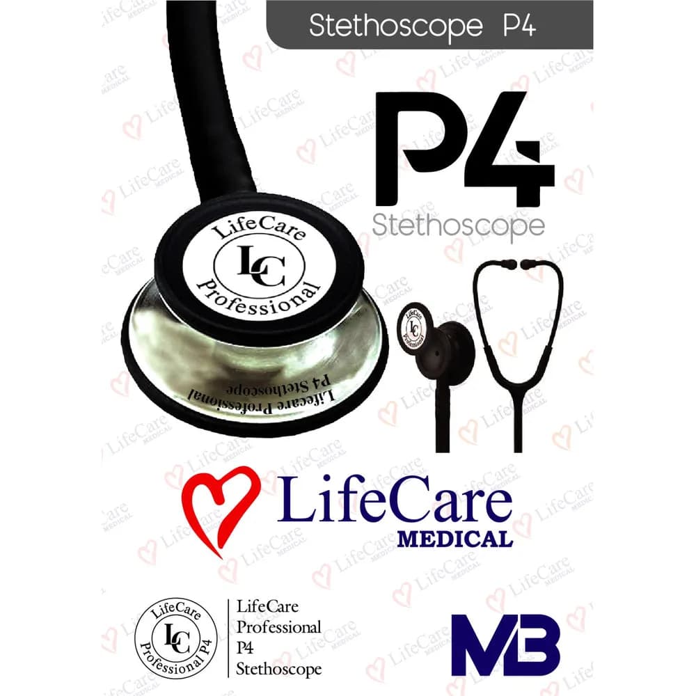 LifeCare Professional P4 Dual Head Stethoscope