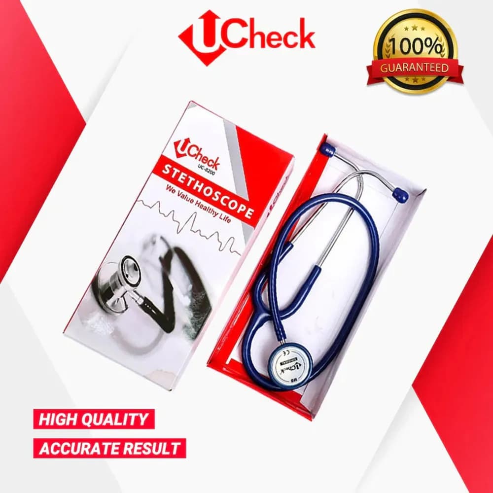 U-Check Double Dual Head Stethoscope