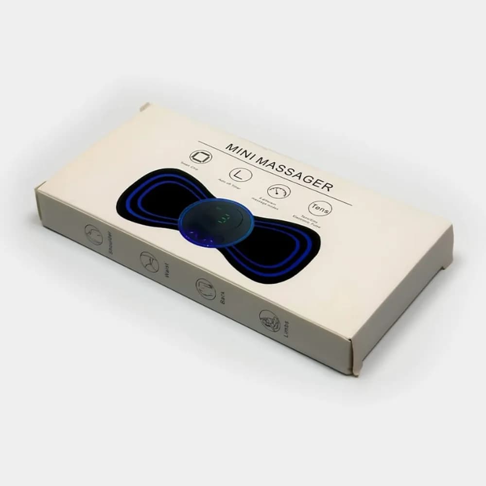 Mini Wearable EMS & TENS Muscle Stimulator – Portable Pulse Massager