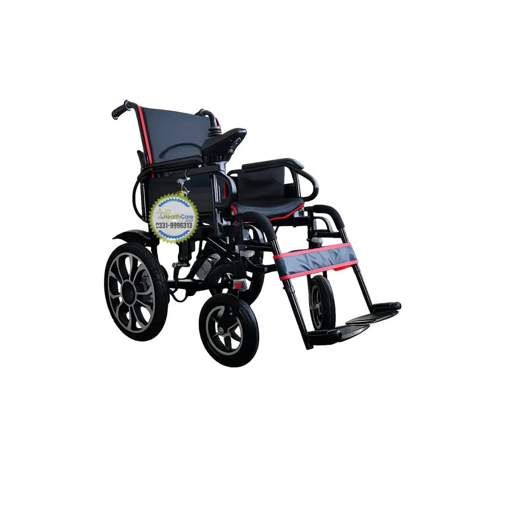 Mediline ML500111L Deluxe Economical Electric Wheelchair – Lithium or Lead-Acid Battery