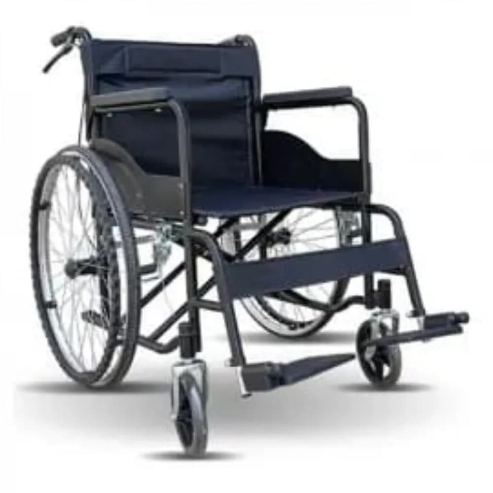 ET-9001 Manual Wheelchair – Durable Steel, Foldable