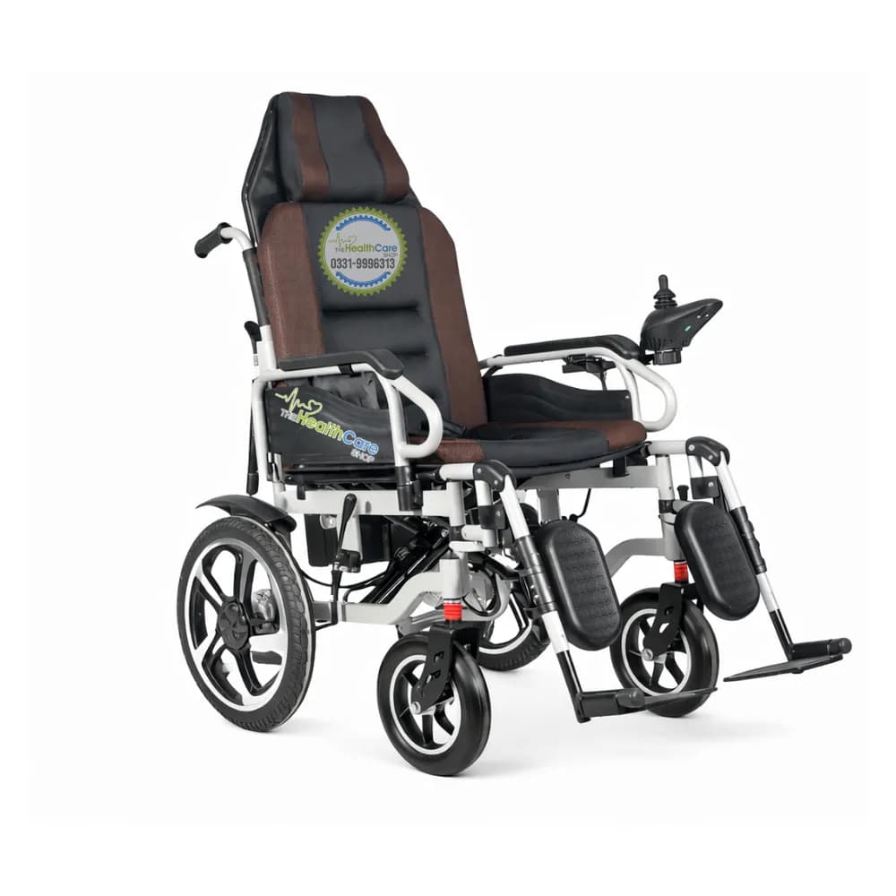 Heavy-Duty Extra-Wide Reclining Electric Wheelchair – 24V Lithium, 2 × 350W, 180 kg