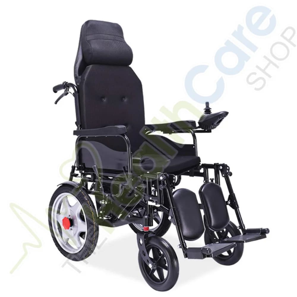 LifeCare LC-2000 Electric Wheelchair – Automatic Reclining & Electric Footrest