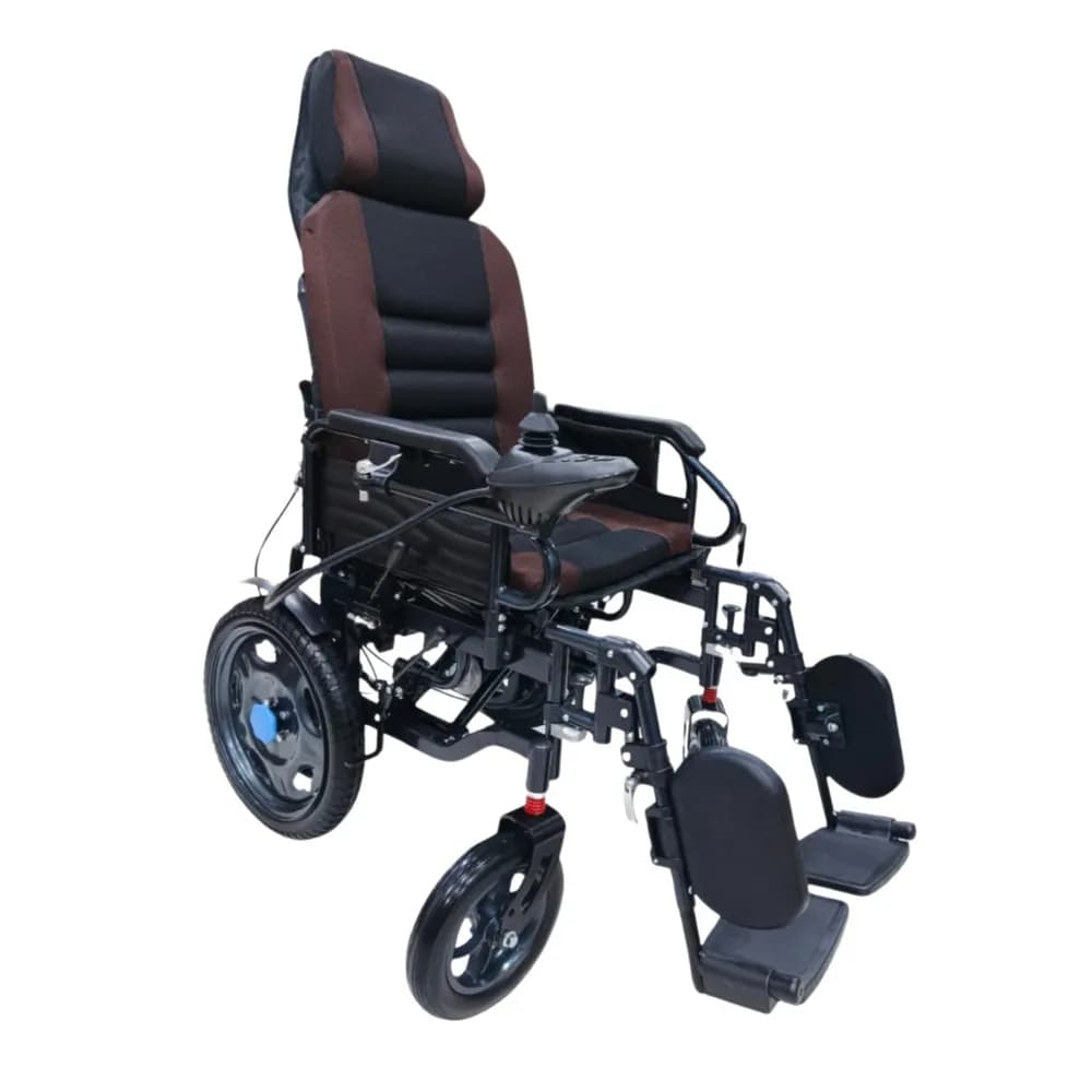 LifeCare LC-3000 Electric Wheelchair – Manual Reclining & Footrest, Lithium Battery