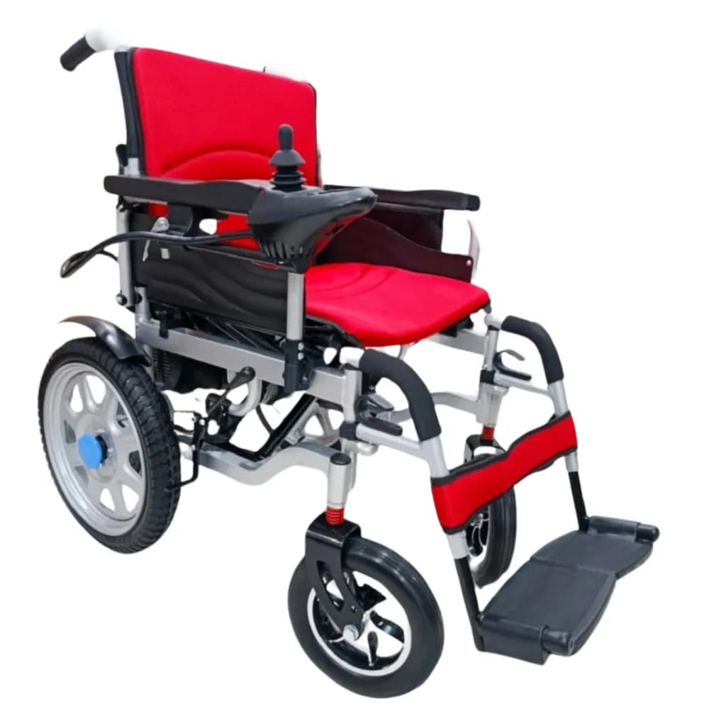 LifeCare LC 6000 Electric Wheelchair – Flip-Up Armrests, Lead-Acid, Puncture-Proof Tyres