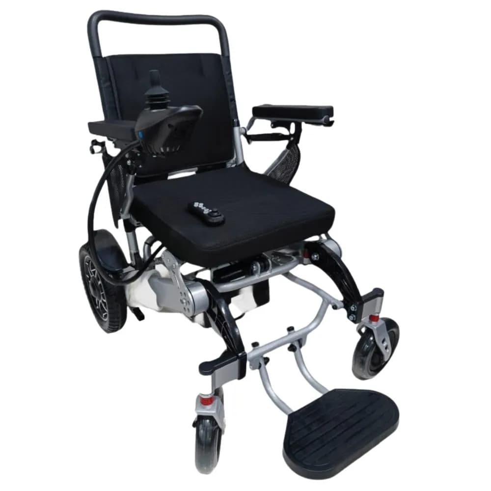 LifeCare LC 9000 Electric Wheelchair – Automatic Folding, Lithium, Wireless Remote