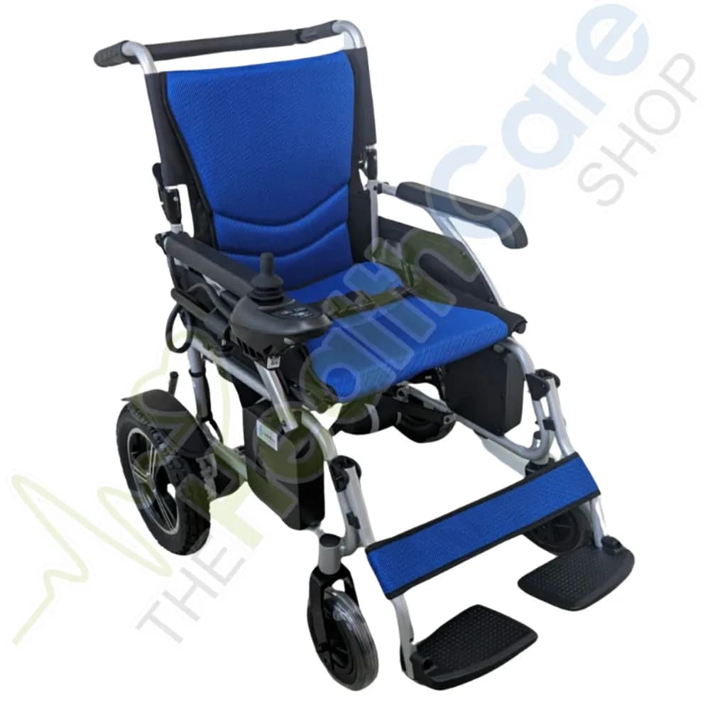LifeCare LC8000 Brush Electric Wheelchair – Lightweight Aluminium, Foldable