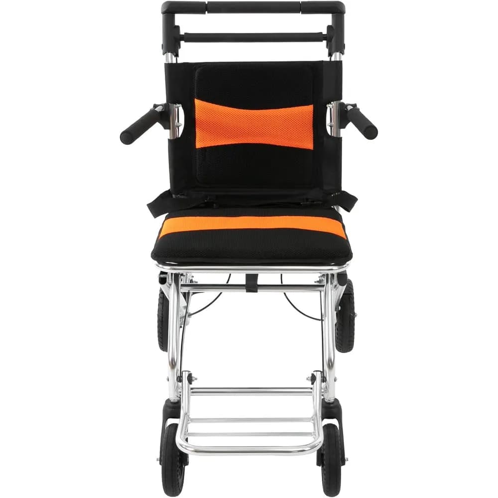 LifeCare LC 9002 L Portable Folding Wheelchair (Green)