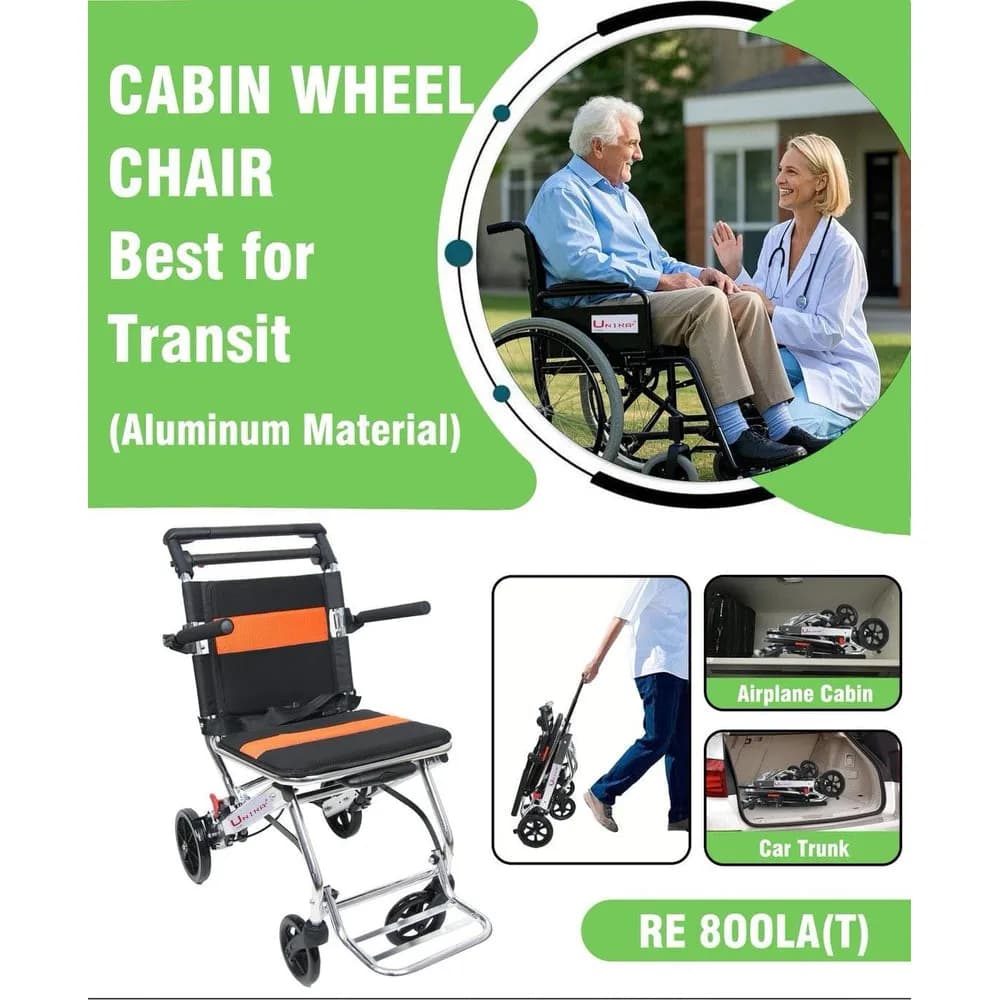RE-800-L-A (T) Portable Lightweight Wheelchair