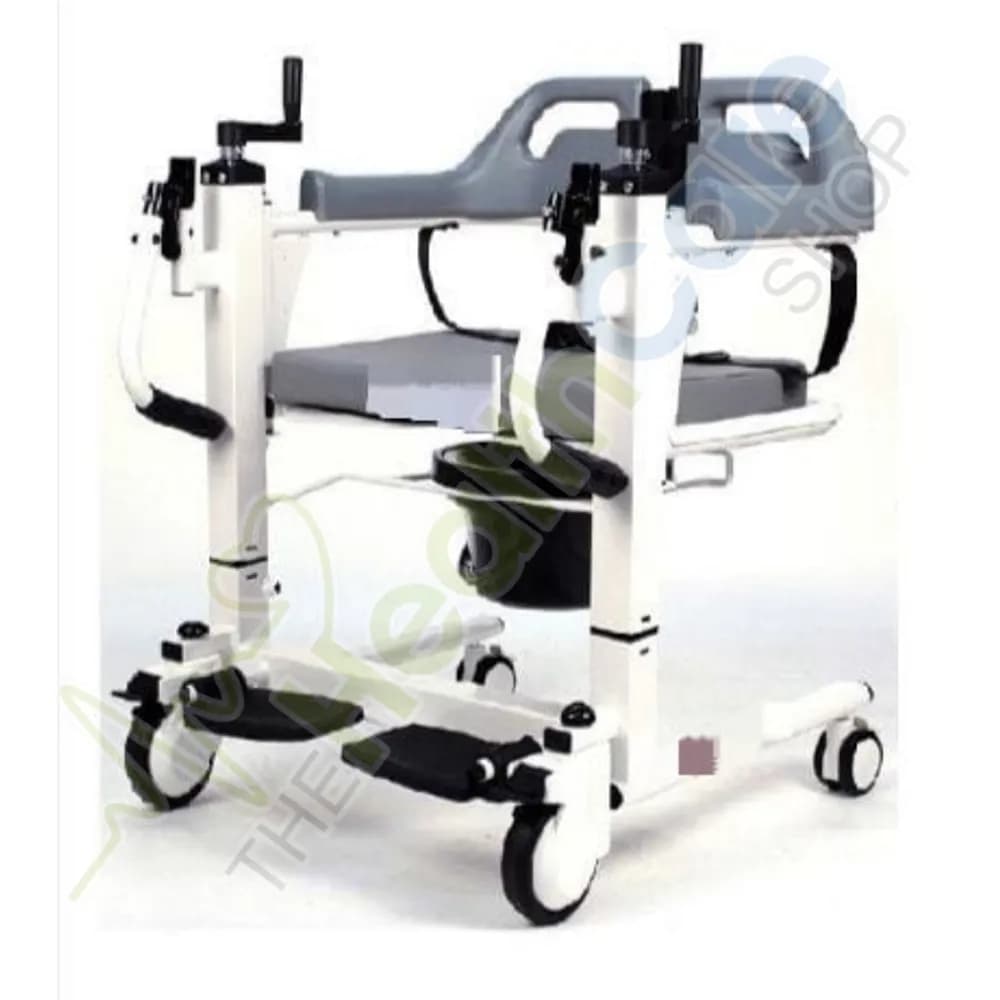 LifeCare 1700LQ-51 Wide Fast-Assemble Patient Lift & Transfer Wheelchair